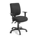 Sport 3.40 Task Chair Mid Back 3 Lever With Arms Keylargo Ebony