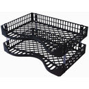 Okin Document Tray With Stackers Navy Pack 2