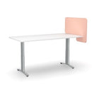 Boyd Acoustic Desk Divider 540x800mm Blush Pink