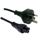 Power Cable 3 Pin Power Lead To C5 Clover 1m