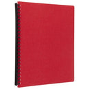 Icon Display Book Refillable A4 20 Pocket Red
