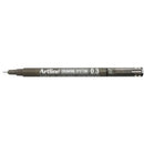 Artline 123301 Drawing System Pen 0.3mm Black