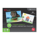 GBC Laminating Pouches Gloss A3 80 Micron Pack 100