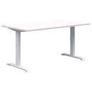 Pryme Fixed Height Desk 1800x800 Snow / White
