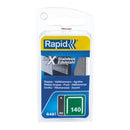 Rapid Staples No. 140/8 Flatwire Box 970