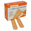 DTS Medical First Aid Plasters Plastic 72x19mm Skin Colour Box 50