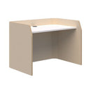 Sonic Focus Desk Acoustic 850h x 1200l x 800d Natural Snow