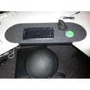 Metro Desk Bridge 800 X 300 D End Matt Black