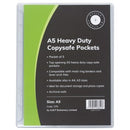 OSC Copysafe Sheet Protector Pockets Heavy Duty A5 Pack 5