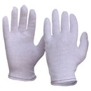 Interlock Poly/cotton Liner Hemmed Cuff Gloves Ladies