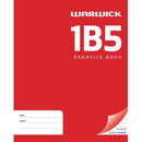 Warwick 1B5 Exercise Book 7mm Ruled 255 x 205mm 40 Leaf
