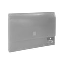 OSC Document Wallet Hook And Loop Closure Foolscap Clear
