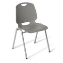 Spark 4 Leg Chair Grey