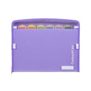 ColourHide Expanding File Zip It Lavender