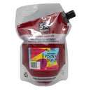 5 Star Tempera Poster Paint 1.5 Litre Pouch Burgundy