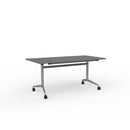 Team Flip Table 1600wx800d Silver Top / Silver Frame
