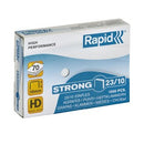 Rapid Staples No. 23/10 70 Sheet Box 1000