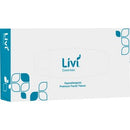 Livi Essentials Facial Tissues 2 Ply 100 Sheets Per Box White Carton 30