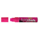 Texta Liquid Chalk Marker Wet-Wipe Jumbo Chisel Tip 15.0mm Pink