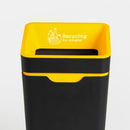 Method Recycling Bin Open Lid 60L 350(w) x 350(d )x 755(h)mm Yellow Comingled