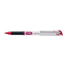 Pentel Energel Rollerball Pen Capped Gel Ink Fine BL17 0.7mm Red