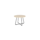 Zion Coffee Table Round 600mm Nordic Maple / Black