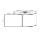 PBNZ Direct Thermal Labels Permanent 100 x 150mm 38mm Core White Roll400