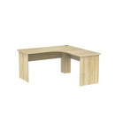 Cubit Slab End Workstation 1500x1500x600mm Atlantic Oak