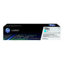 HP LaserJet Laser Toner Cartridge 126A Cyan
