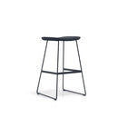 Maven Backless Barstool Black Unassembled