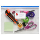 Marbig Document Case With Zip Clear B4 395x290mm Clear