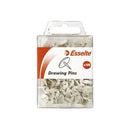 Esselte Drawing Pins White Pack 100