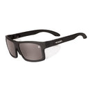 Scope Cross Fit Safety Glasses Frozen Black Frame/inc Spare X-fit Temples Af/as Smoke Lens Each