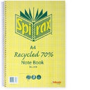 Spirax 811 Spiral Notebook Recycled A4 240 Pages