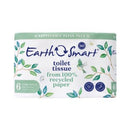 EarthSmart Recycled Toilet Tissue 2 Ply 360 Sheets Per Roll White 6 Rolls Pack 5 Packs Carton