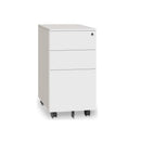 Proceed Mobile 3 Drawer Lockable Slimline 600(h)x500(d)x310(w)mm White