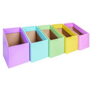Elizabeth Richards Book Box 17 x 25 x 28cm Assorted Pastel Pack 5