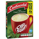 Continental Cup-A-Soup Cream of Chicken 75g Pack 4