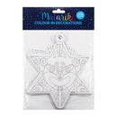 Matariki Colour In Stars 25cm Pack 36