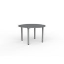 Cubit Round Meeting Table 1200Dia Silver Top / Silver Frame