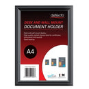 Deflecto Document Frame A4 Black