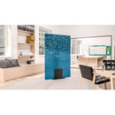 Boyd Satori Freestanding Partition Bubbles 1200Wx1800H Pageant Blue