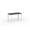 Cubit Desk 1200Wx600D Black / White Frame