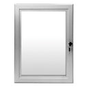 Manhattan Poster Frame Outdoor Lockable A3 Silver