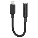 Alogic Elements Pro Lightning  To 3.5 Audio Adapter Black