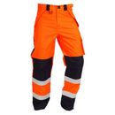 Bison Arcguard Raintrouser Stamina Fr and Antistatic  XL Orange/Black