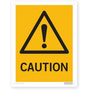Safety Sign 'Caution' 300 x 450mm