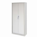 Milano Storage Steel Tambour 900W x 1980H White