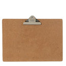 Marbig Clipboard Hardboard Large Metal Clip A3 Brown