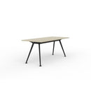 Team Boardroom Table 1800W x 800D Nordic Maple / Black
